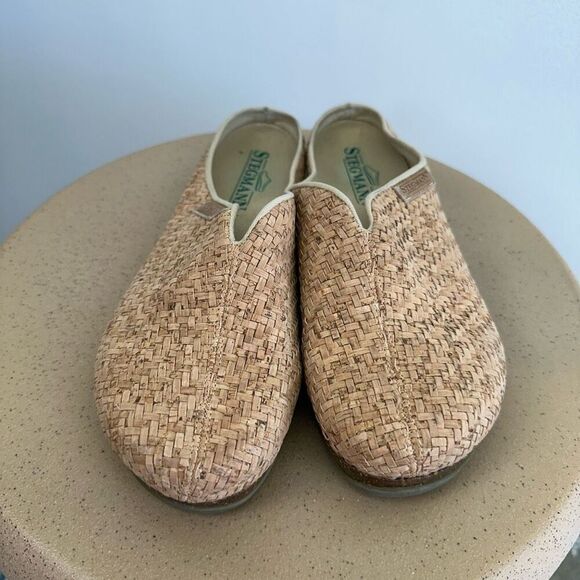 Stegmann Women's Maria Woven Cork Tan Mule - Picture 7 of 13